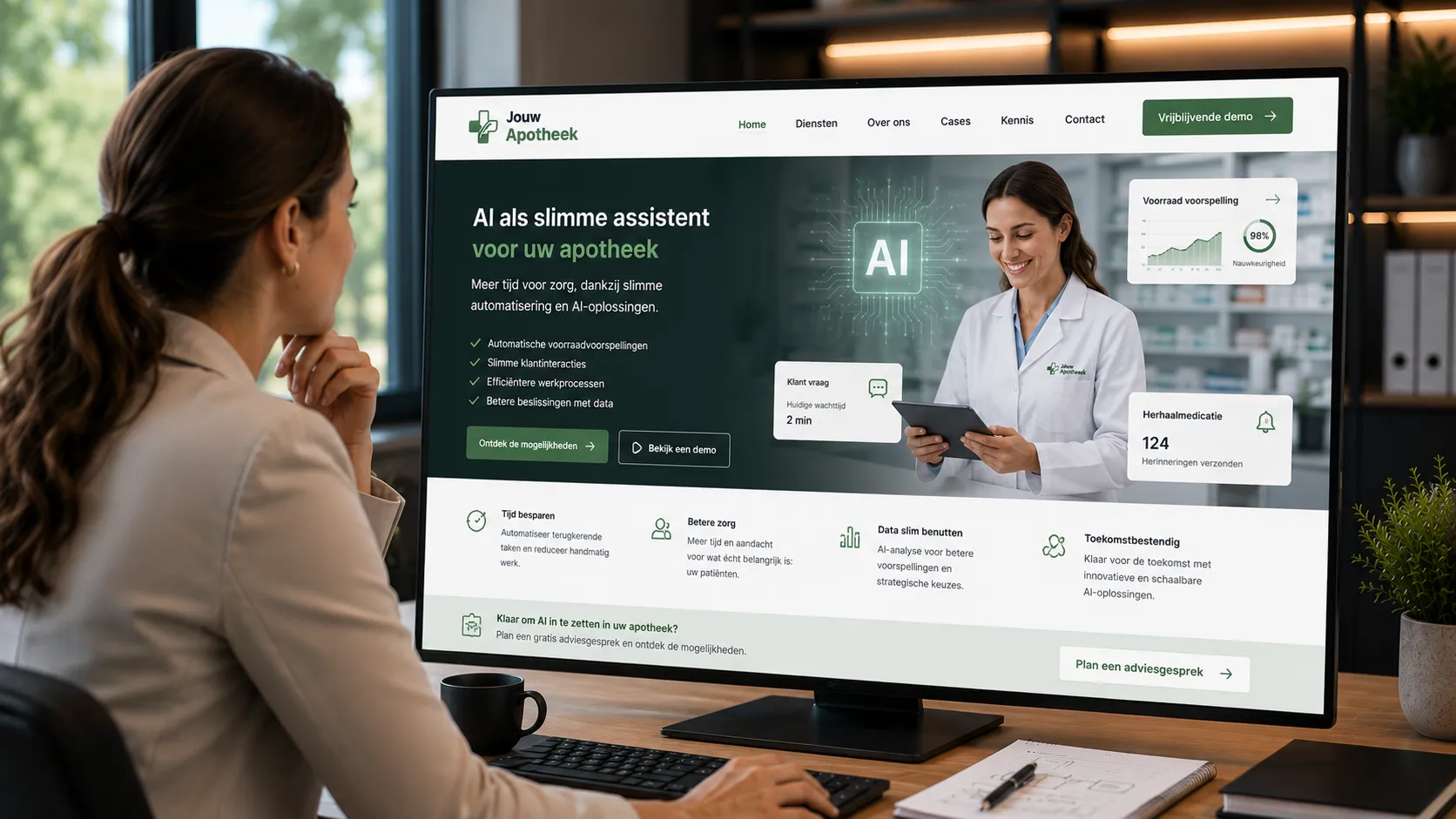 Voorbeeld voor een apotheek